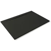 stano. Mineralguss Duschwanne Extra Flach Lyra Schwarz 90x120cm