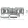 WAGO 880-831 Durchgangsklemme 5mm Zugfeder Belegung: L Grau