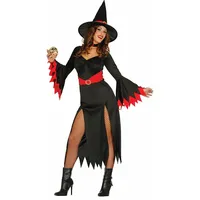 Fiestas GUiRCA Kostüm rot Hexe Frau