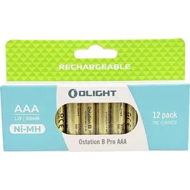 Olight Ostation B pro Micro AAA 950 mAh 12 St.