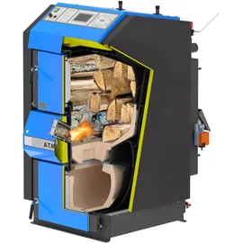 Atmos Scheitholzvergaser | DC18GSE mit Anzündautomatik | 19 kW