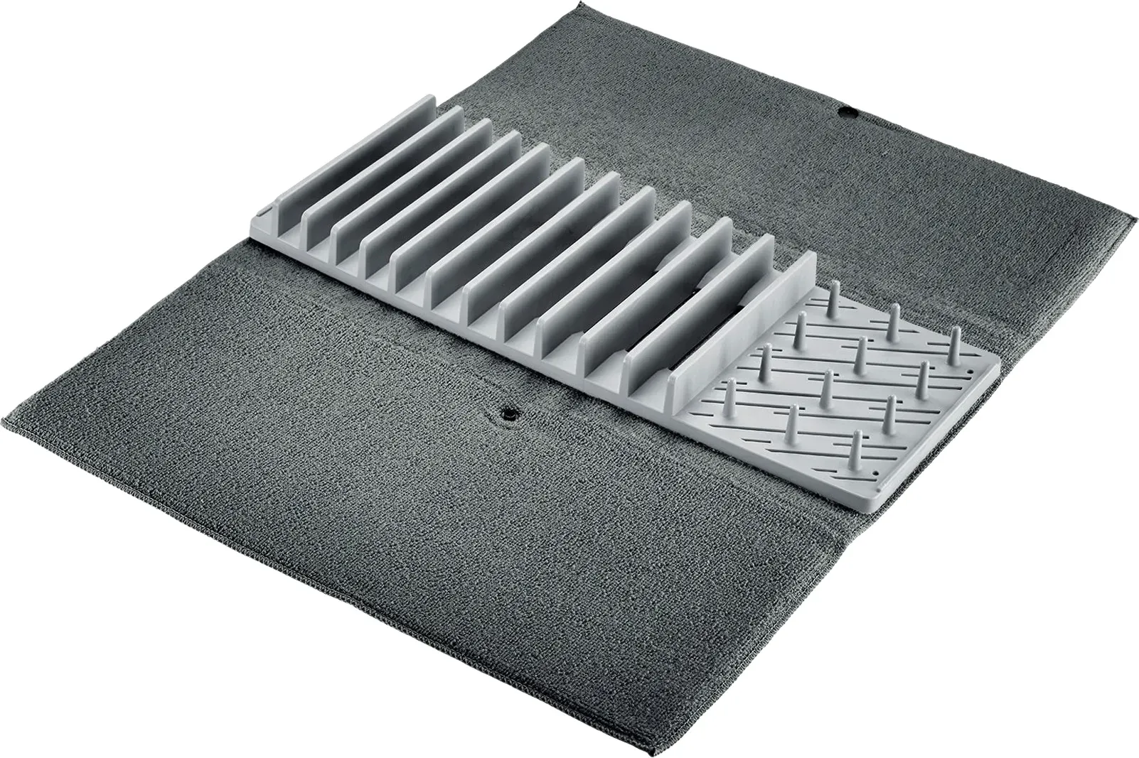 Westmark Abtropfmatte mit Geschirrhalter 60 x 46 cm