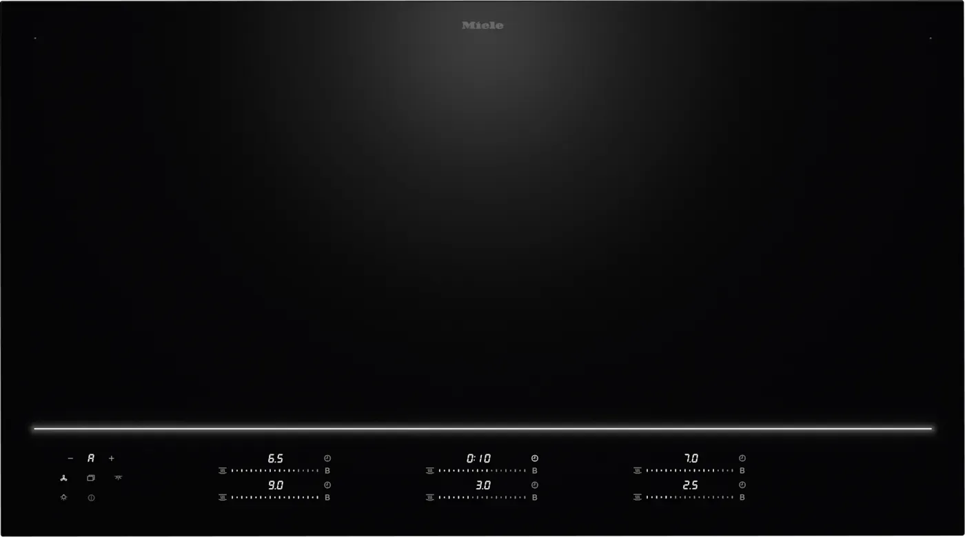 Miele KM 8895 FL Diamond&MSense Herdunabhängiges Induktionskochfeld 936 mm Schwarz