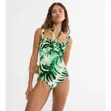 Triumph Badeanzug Summer Palm OPD Grün 38 Cup C
