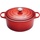 Le Creuset Signature Bräter 24 cm rund kirschrot