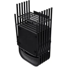QLS Wandhalterung Stahl 36,5 x 40 x 6 cm Schwarz
