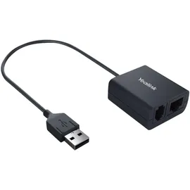 Yealink EHS40 Modul, elektrische HS-Rufannahme, Headset Adapter EHS40, Schwarz
