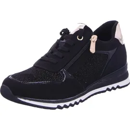 Marco Tozzi Sneaker Damen Weite E Schwarz/Gold 39