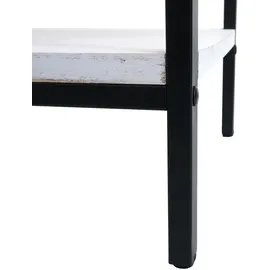 Mendler Nachtschrank HWC-N91 59 x 43 x 36 cm Weiß