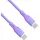 Akyga USB-C auf USB-C 1 m Violett