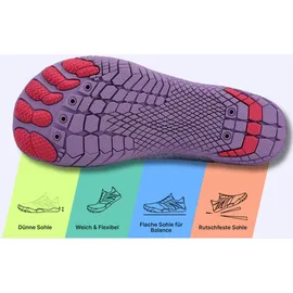 dotales GripStep Barfußschuhe in lila, 36 & Gr.: 37