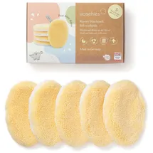 Waschies Baby-& Kinderwaschpads Pastel Yellow 5er Set