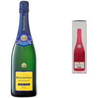 Champagne Heidsieck & Co. Monopole Blue Top Brut (1 x 0.75 l) & Red Top Sec Champagner mit Geschenkverpackung, 750ml