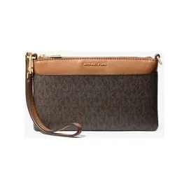 Michael Kors Jet Set Schultertasche Kunstleder Brown