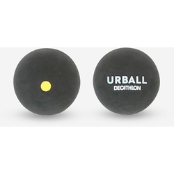 Pelota (Ball) für Vollgummi-Pala GPB 500 schwarz gelber Punkt, EINHEITSFARBE, EINHEITSGRÖSSE