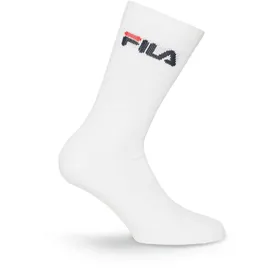 Fila Herren F9505 Uni Socken Unisex 3er Pack Stretch weiß 39-42