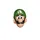 Jakks Pacific Nintendo Super Mario Maske Luigi Erwachsen grün