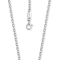 Engelsrufer Damen Halskette 925 Sterling Silber rhodiniert 80 cm ERN-80-A