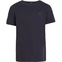 Tommy Hilfiger Jungen T-Shirt Kurzarm Rundhalsausschnitt, Blau (Sky Captain),