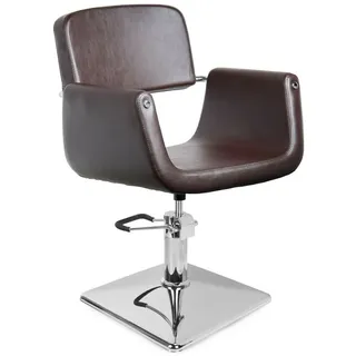 GABBIANO FRISEURSTUHL Friseursessel Bedienungsstuhl  HELSINKI BRAUN
