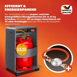 monzana Gasheizstrahler 4,2 kW