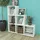 vidaXL Treppenregal Bücherregal 107 cm Weiß