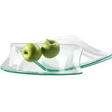 Mäser La Musica, Platzteller aus Glas, Serviergeschirr im 3er-Set