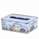 Lock & Lock Vorratsdose rechteckig, 4,8 l mit Ablaufgitter und Tragegriff 295 x 230 x 106 mm