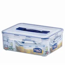 Lock & Lock Vorratsdose rechteckig, 4,8 l mit Ablaufgitter und Tragegriff 295 x 230 x 106 mm