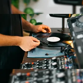 Lenco L-3809ME silber