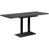 Mäusbacher Esstisch mit Auszug Bistro 120/160 x 70 cm Dekor Grau Graphit 120