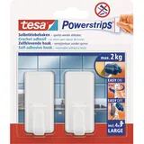 Tesa Powerstrips Large Classic Weiß