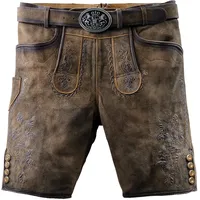 Country Maddox Maddox Trachtenshorts Horn dunkelbraun 54