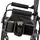 GCI Stowaway Rocker mit Seitentisch, dark charcoal