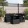 vidaXL Garten-Lounge-Set 5-tlg. schwarz