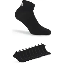 Fila UNISEX QUARTER PLAIN SOCKS 9er Pack Schwarz 39-42
