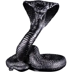 Spektakuläre 3D-Silbermünze „Kobra - Schlange“ 2025 - Black Finish