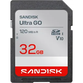SanDisk Ultra GO (32 GB, SDHC UHS-I 120MB/s U3, V10 schwarz