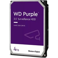 Western Digital WD Purple 4 TB (3,5 Zoll, SATA 6 Gbit/s, für Dauerbetrieb)