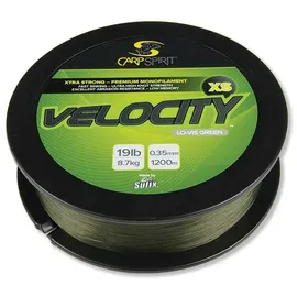 CARP SPIRIT Karpfenlinie Velocity XS Grün 0,35 mm 1200 m