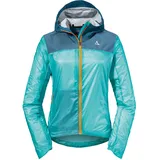 Schöffel Hybrid Jkt Flow Trail L, extrem leichte, atmungsaktive MTB Jacke, wasserabweisende Fahrradjacke mit vorgeformten Ellbogen, hidden cove, 44