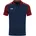 Poloshirt Marine/Rot L