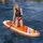 BESTWAY Hydro-Force SUP Allround Board-Set Aqua Journey 274 x 76 x 12 cm orange/weiß