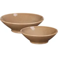 Ritzenhoff & Breker Sahara Servierschalen-Set 2-teilig - Hellbraun -