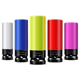 1/2" Antrieb Schlagschrauber Nüsse set, 15mm 17mm 19mm 21mm 22mm, Mr.wintek 5-tlg Cr-Mo Schonnüsse Set, Dünnwandig für Alufelgen Radwechsel mit Felgenschutz, Nicht-Markierend