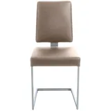 K+W Komfort & Wohnen Freischwinger Leder Longlife BRONCO, stabiles Hochkantgestell, in oder Microfaser