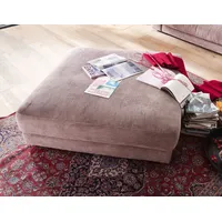 Places of Style Hocker »Enisa«, passend zum "Enisa"-Sofa, Bezug in Cord, rosa