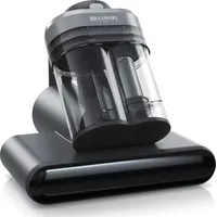 Brandson Milbensauger, Milbenstaubsauger, Handstaubsauger 400W, UV-C, Hepa H11 Filter, Ultraschall, Bürstenwalze, Heißluft, Anionen, 13kPa, Anti-... - Grau/Schwarz