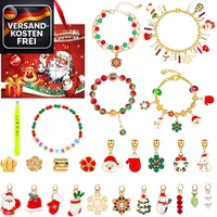 Schmuck-Adventskalender für Kinder mit 24 Füllungen personalisierbar Geschenkset
