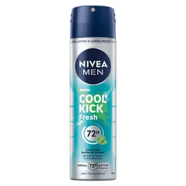 NIVEA Men Cool Kick Fresh Deo Spray 6 x 150 ml